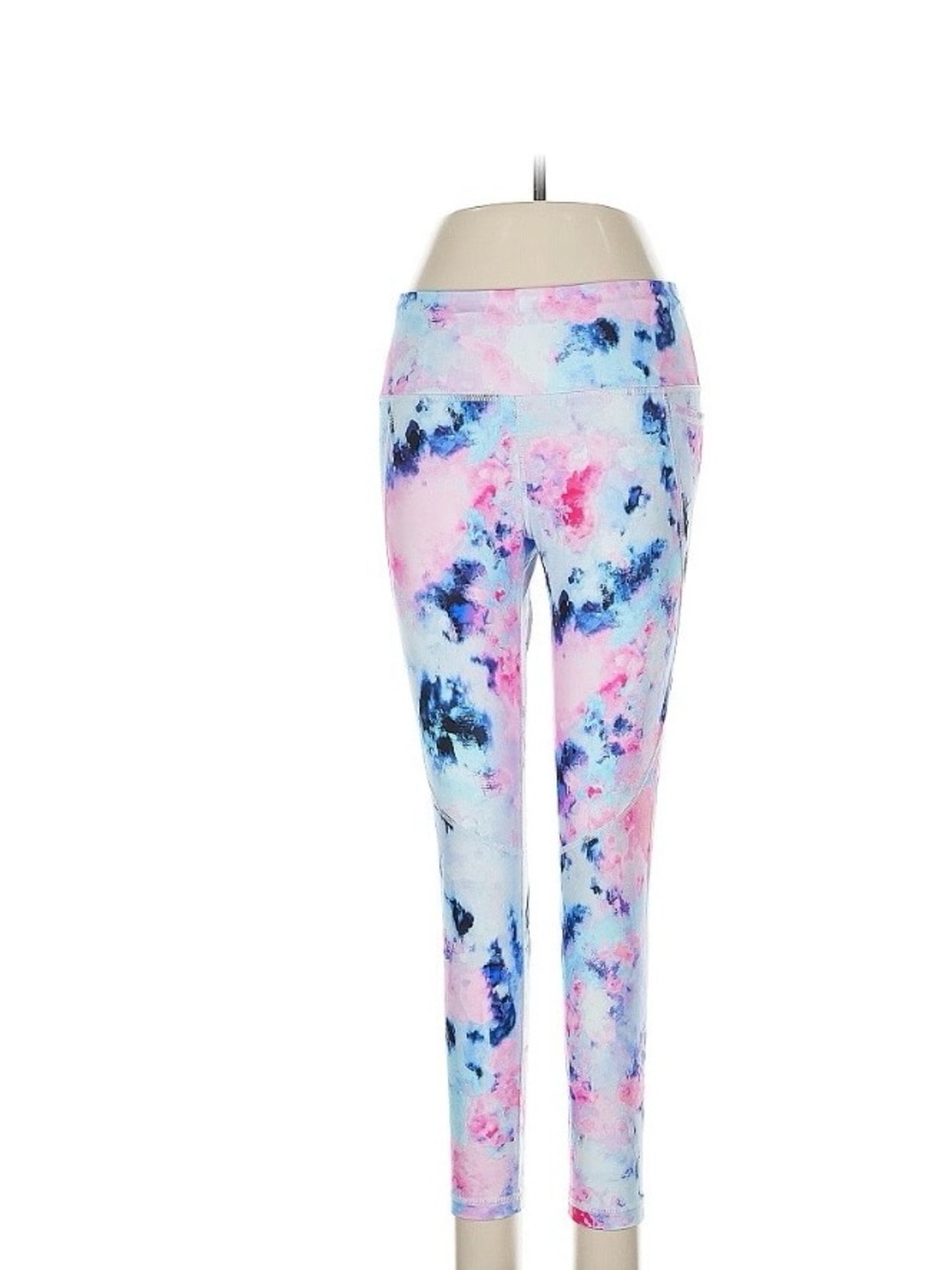 Sweaty Betty Power Pink & Blue High-Waist Leggings